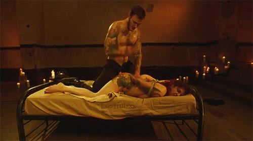 Bound and spanked for pleasure
