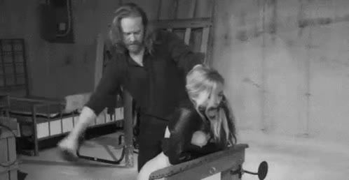 Blonde slave girl gagged and spanked